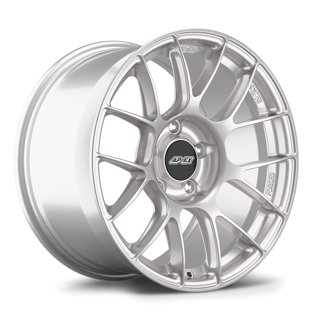 Apex Forged EC-7RS Race Silver Porsche Fitment