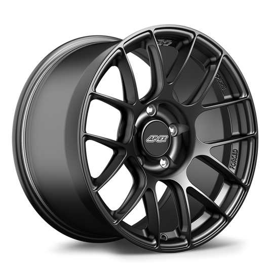 Apex Forged EC-7RS Satin Black Porsche Fitment