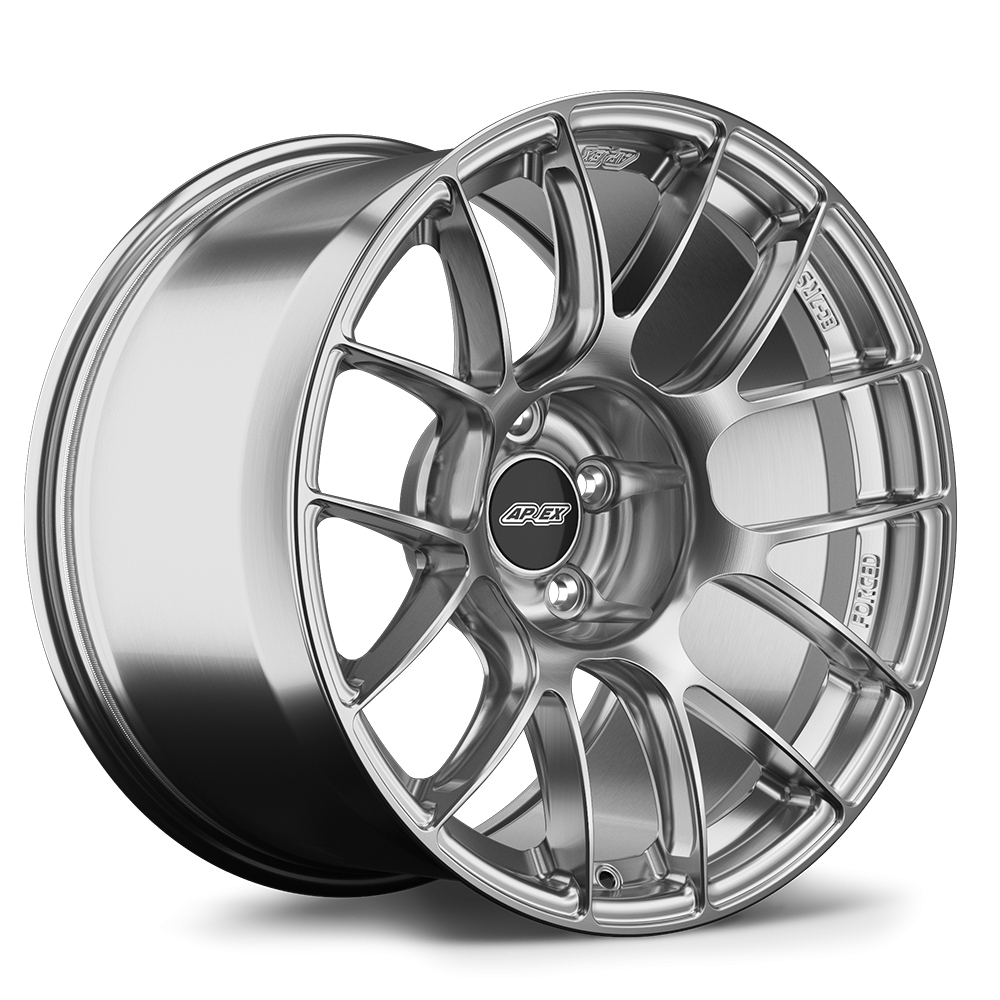 Apex Forged EC-7RS Brushed Clear Corvette Fitment