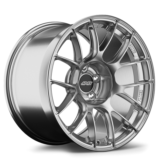 Apex Forged EC-7RS Brushed Clear Corvette Fitment