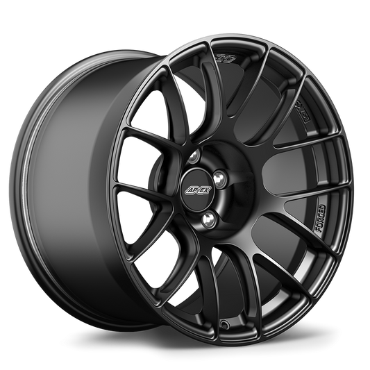 Apex Forged EC-7RS Satin Black Corvette Fitment