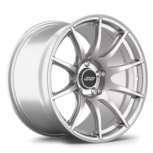 Apex Flow Formed SM-10 Race Silver Corvette Fitment