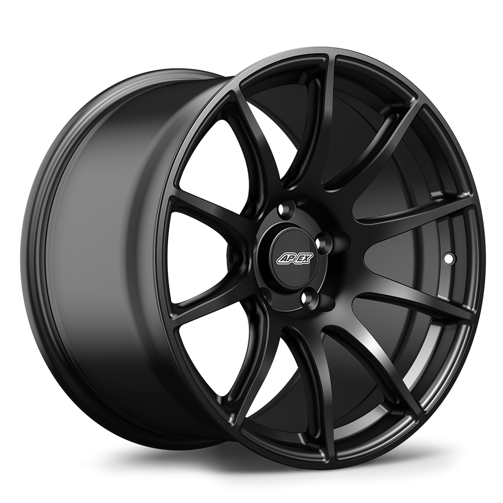 Apex Flow Formed SM-10 Satin Black Corvette Fitment