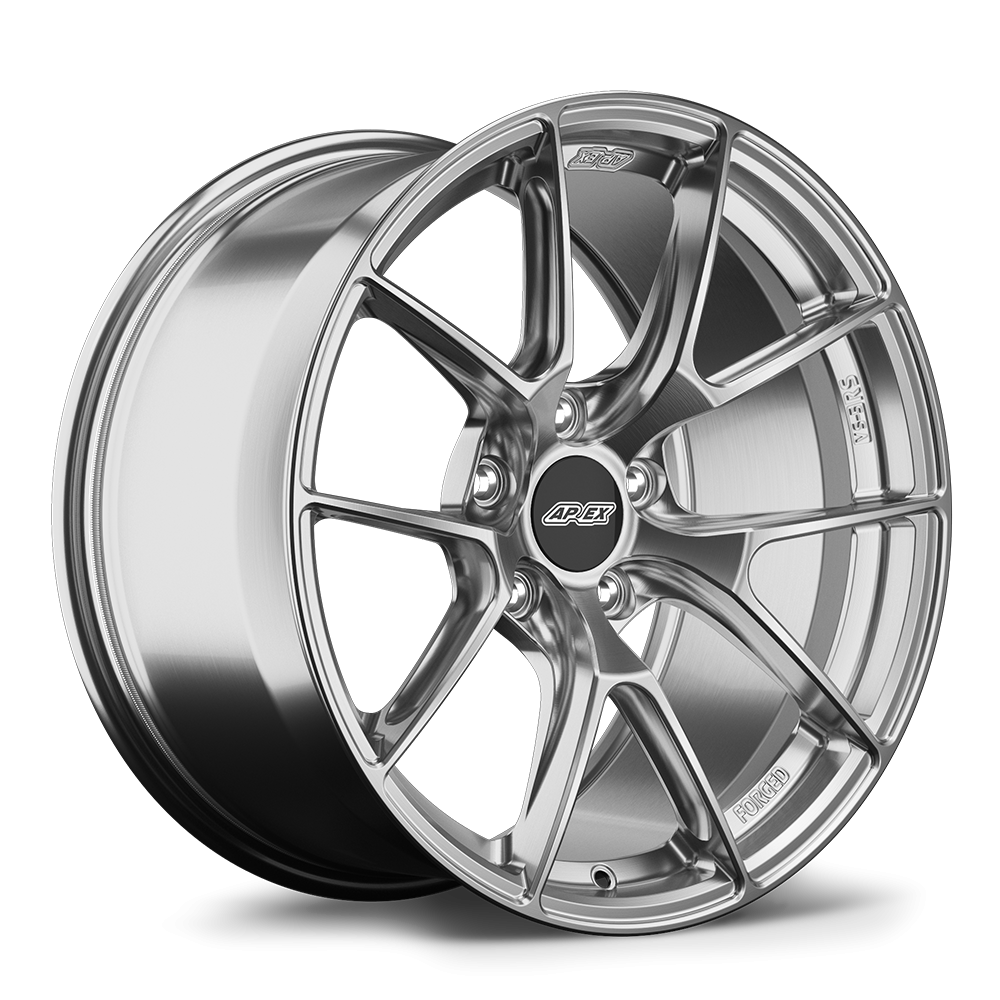 Apex Forged VS-5RS Brushed Clear Mustang Fitment