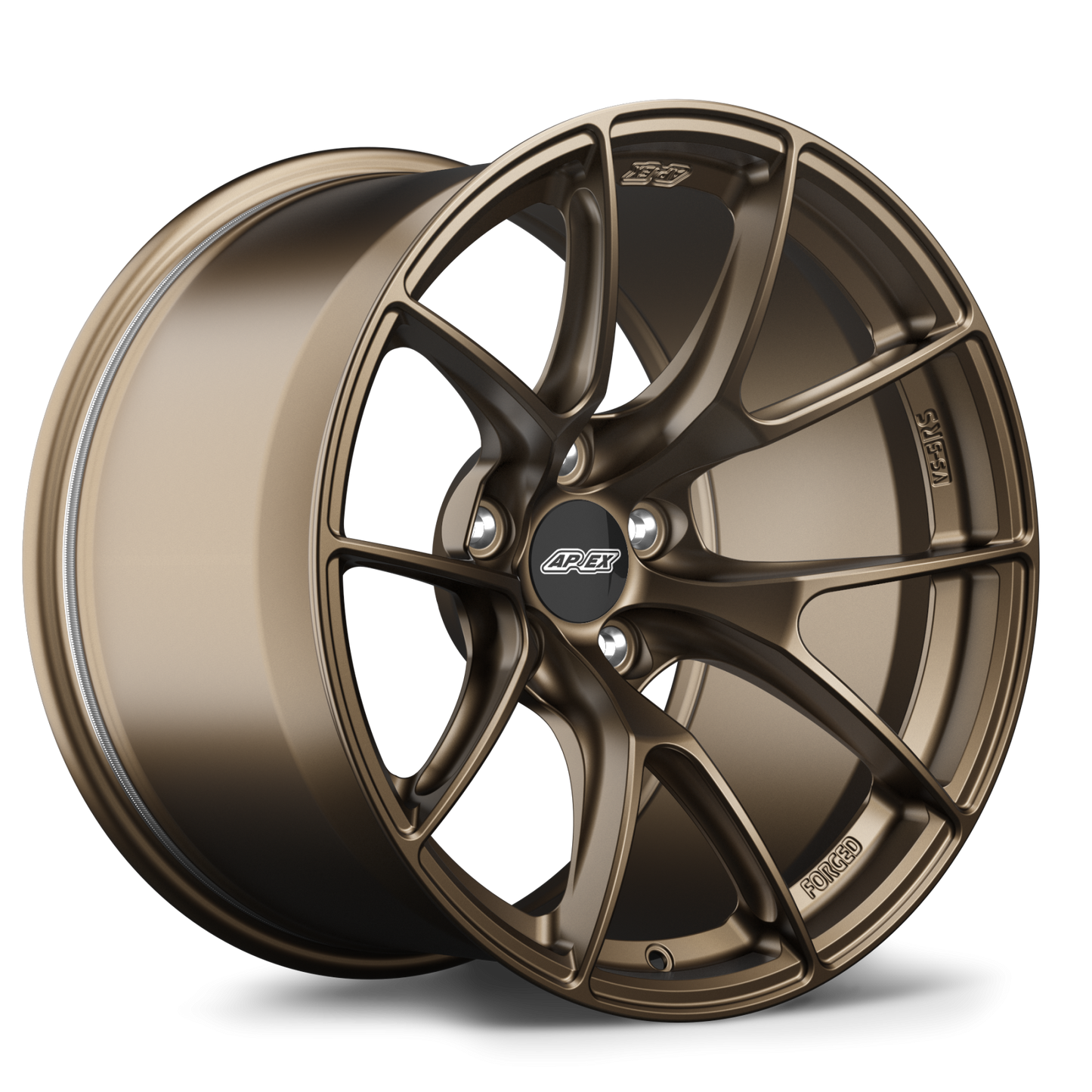 Apex Forged VS-5RS Satin Bronze Corvette Fitment