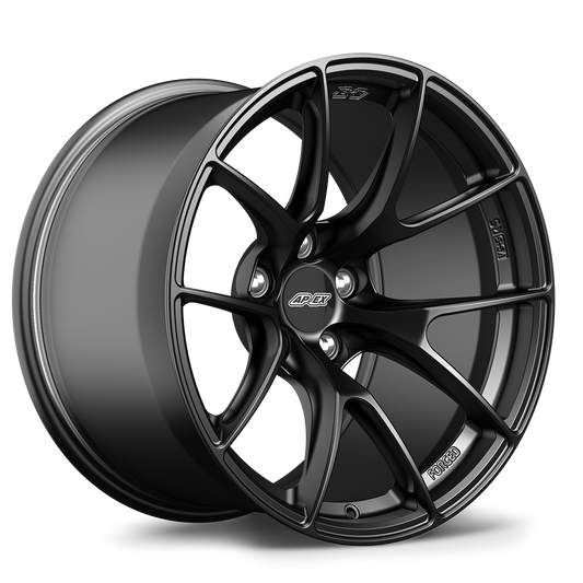 Apex Forged VS-5RS Satin Black Corvette Fitment