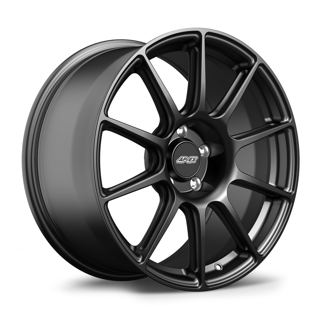 Apex Flow Formed SM-10 Satin Black VW/Audi Fitment