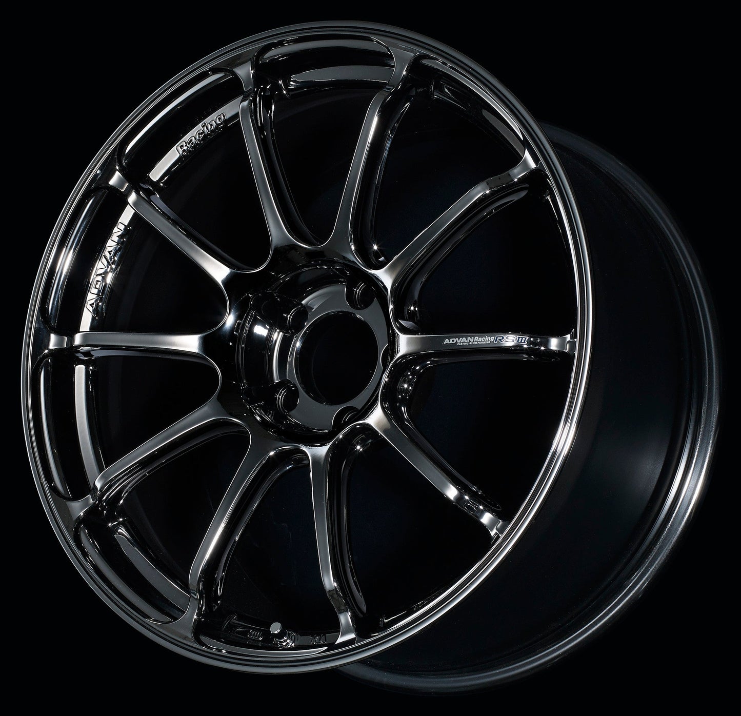 Advan Racing RSIII Black Chrome