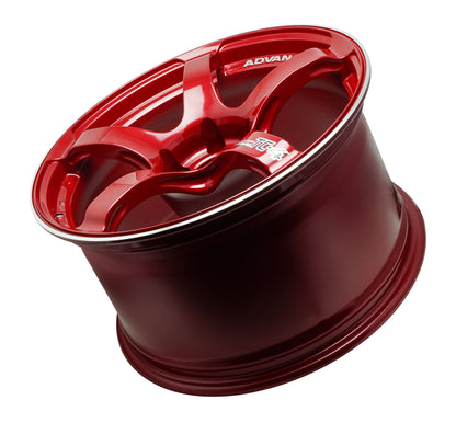 Advan Racing TC4 Racing Candy Red & Ring