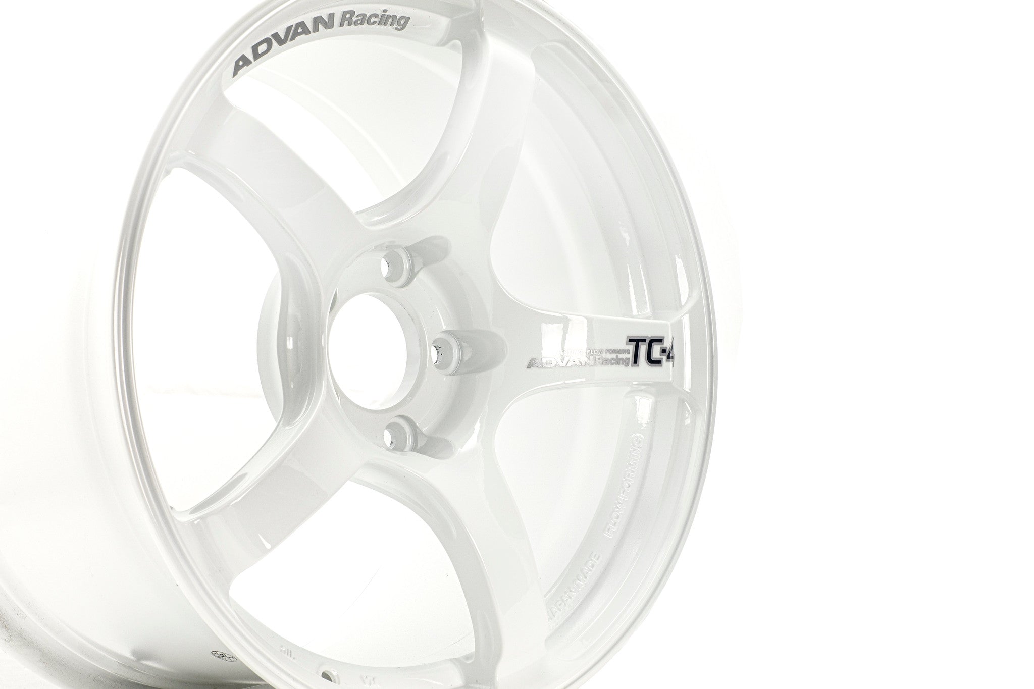 Advan Racing TC4 Racing White Metallic & Ring – Rims Theory