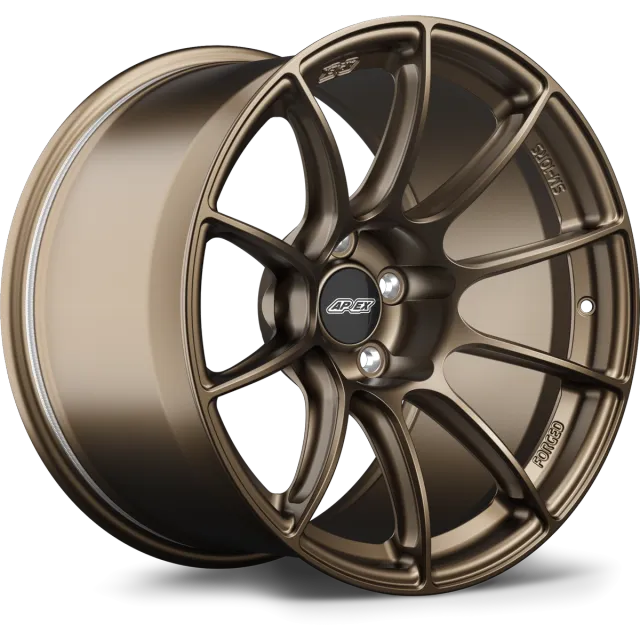 Apex Forged SM-10RS Satin Bronze Mustang Fitment