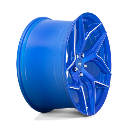 Niche M268 Torsioni Anodized Blue Milled