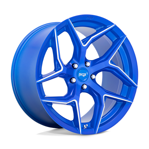 Niche M268 Torsioni Anodized Blue Milled