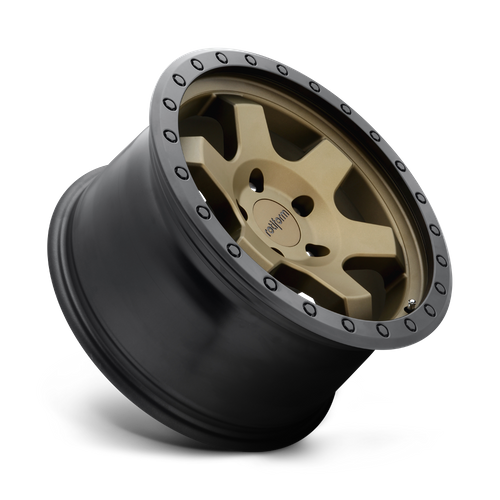 Rotiform R150 SIX-OR Matte Bronze Black Bead Ring