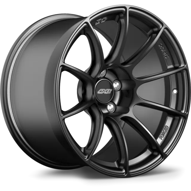 Apex Forged SM-10RS Satin Black Mustang Fitment