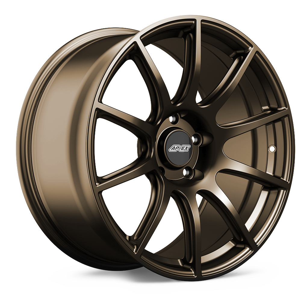 Apex Flow Formed SM-10 Satin Bronze Mustang Fitment
