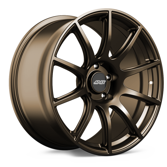 Apex Flow Formed SM-10 Satin Bronze Mustang Fitment