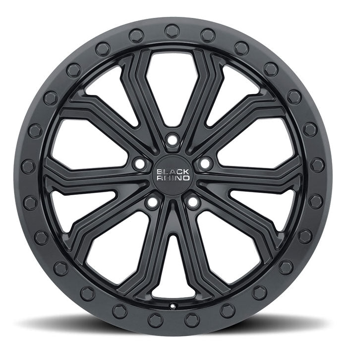 Black Rhino Trabuco Matte Black w/ Black Bolts